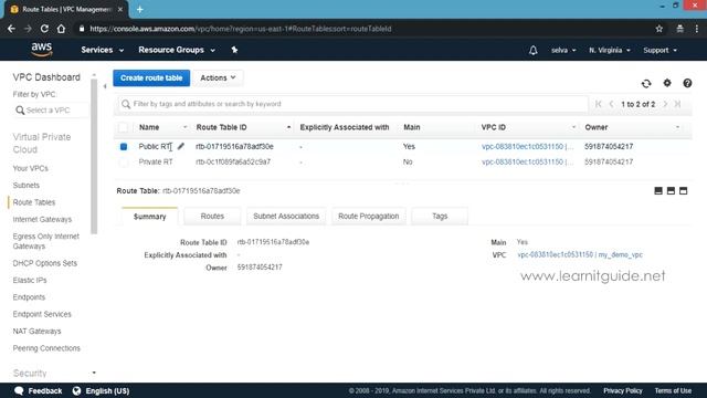 AWS VPC | Create New VPC with Subnets, Route Tables, Security Groups, NACL | AWS Beginners Tutorial смотреть онлайн