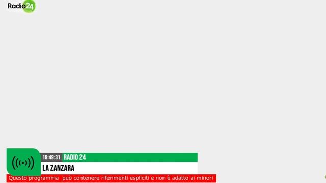 La Zanzara Del 24.10.2023 [No Pubblicità]