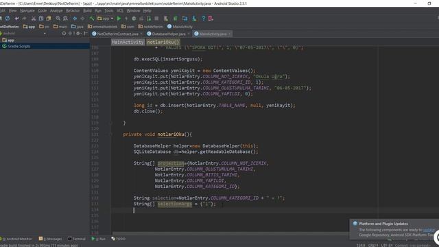 21 Veritabanından Okuma İşlemi | Android Content Provider | Storage | Sqlite Dersleri смотреть онлайн