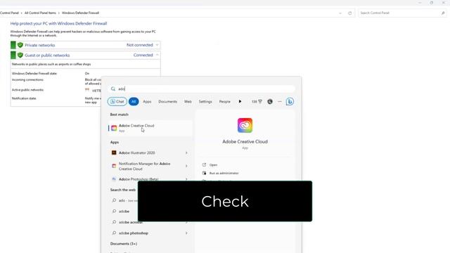 How to FIix error: Adobe creative cloud unable to reach adobe servers please check your firewall смотреть онлайн