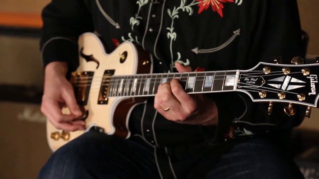 Gibson Custom Shop Les Paul Florentine Custom • SN: CS300282 смотреть онлайн