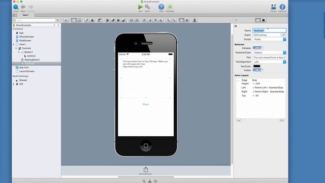 Xojo Programming Tutorial - Using an iOS Sharing Panel смотреть онлайн