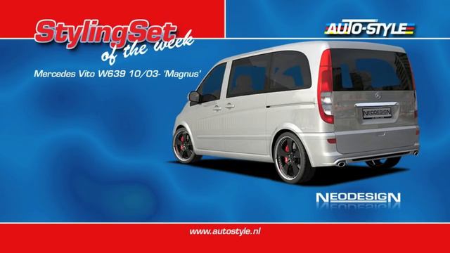 StylingSet Mercedes Vito W639 10/03- 'Magnus' смотреть онлайн