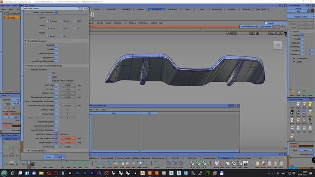 Autodesk Alias Modeling. Проверка модели (Check Model) RUS смотреть онлайн