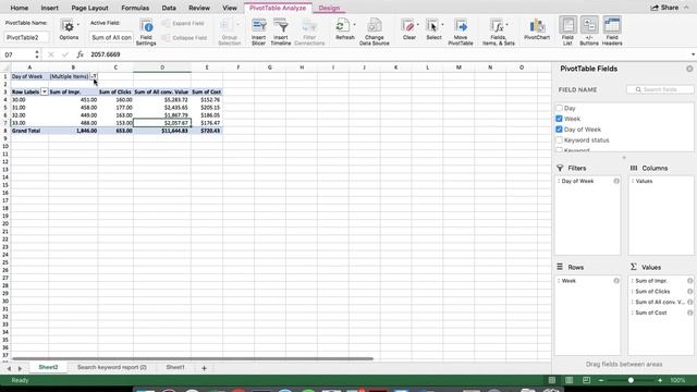 Advanced Excel Lessons 4 - Pivot Tables смотреть онлайн