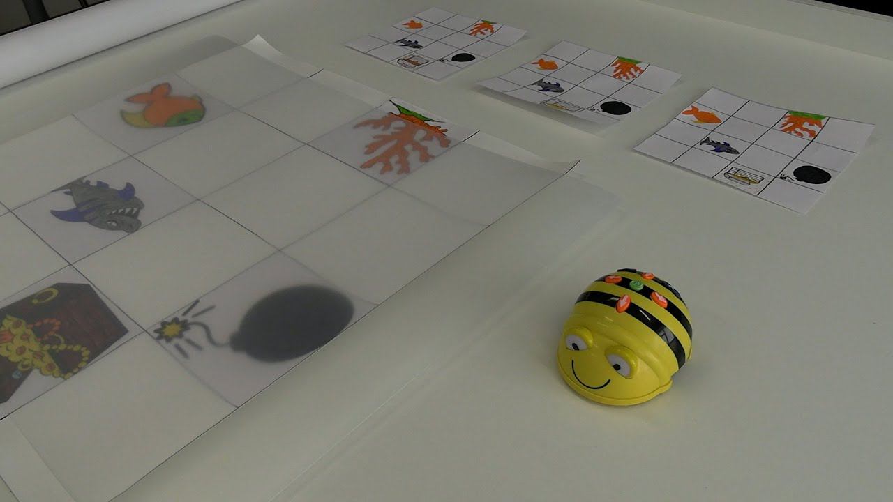 Лого-робот Bee-bot программируем с дошкольниками смотреть онлайн