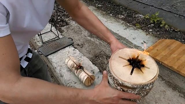 Берёзовые пеньки для гриля и камина. Презентация 2. смотреть онлайн