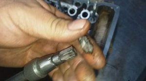 Замена пробок системы охлаждения на ГБЦ