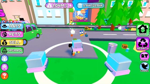 ЗАДОНАТИЛ ПОЗЗИ И ПОЛУЧИЛ ЛЕГЕНДАРНОГО ПЕТА В РОБЛОКС СИМУЛЯТОР МУСОРА! Garbage Collector Simulator смотреть онлайн