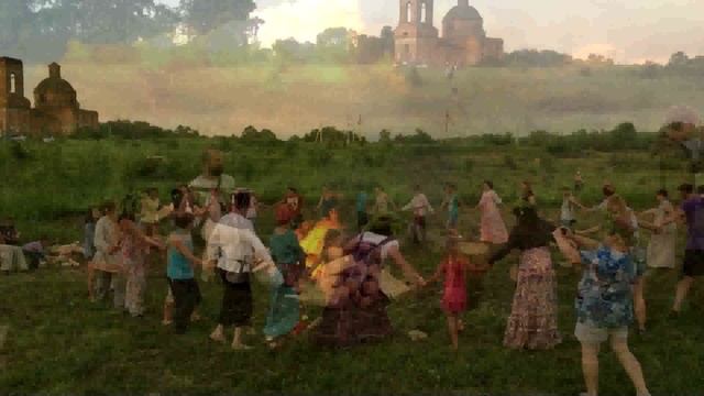 Празднование Купалы в эко-поселении Ржавец 2015 г. смотреть онлайн