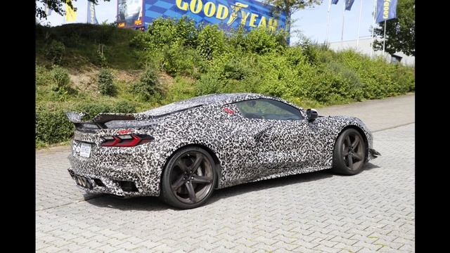 NEW 2023 C8 Corvette Z06 Close-up Spy Photos! New Details Visible! смотреть онлайн