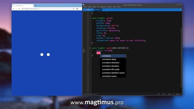 Como hacer PRELOADER | Wave | HTML - CSS | 2018 | Muy Fácil смотреть онлайн