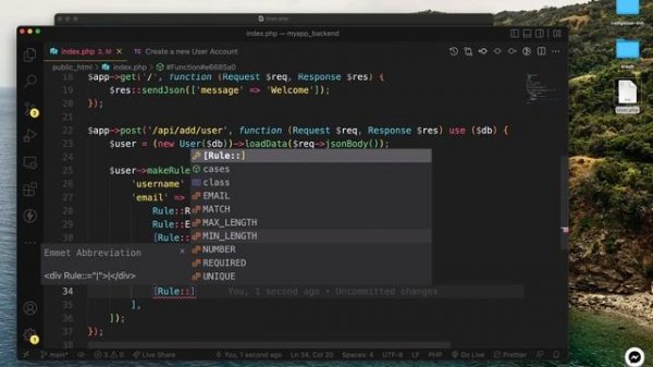 Create a Rest API with PHP