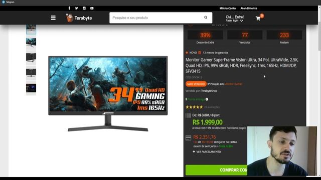 Monitor Gamer em OFERTA, 144Hz, IPS, VA, 280Hz, e mais смотреть онлайн