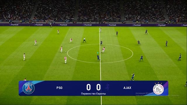 Лига чемпионов на лучшем игроке. ПСЖ - Аякс