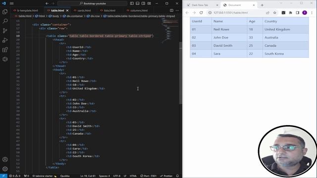 Bootstrap Tables смотреть онлайн