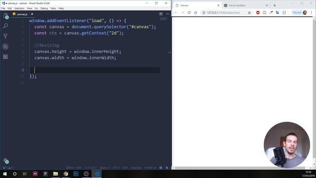 Learn HTML5 Canvas By Creating A Drawing App | HTML Canvas Tutorial смотреть онлайн