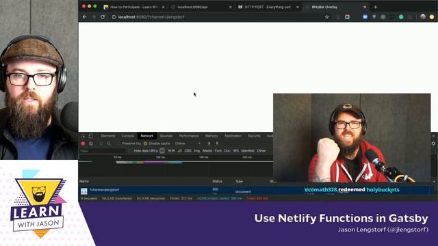 Use Netlify Functions to Build a Sound Board in Gatsby — Learn With Jason смотреть онлайн