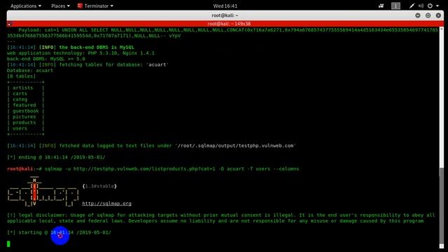 SQL Injection | SQL MAP смотреть онлайн