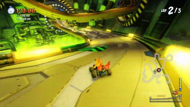 Crash Team Racing Nitro-Fueled - All Time Trials | Nitros Oxide (33 Tracks) смотреть онлайн