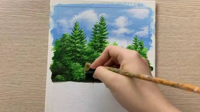 Хобби. Рисуем красиво акрилом. смотреть онлайн