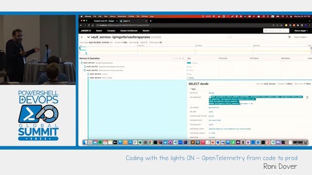 PowerShell Summit 2023: Coding with the lights ON - OpenTelemetry from code to prod by Roni Dover смотреть онлайн