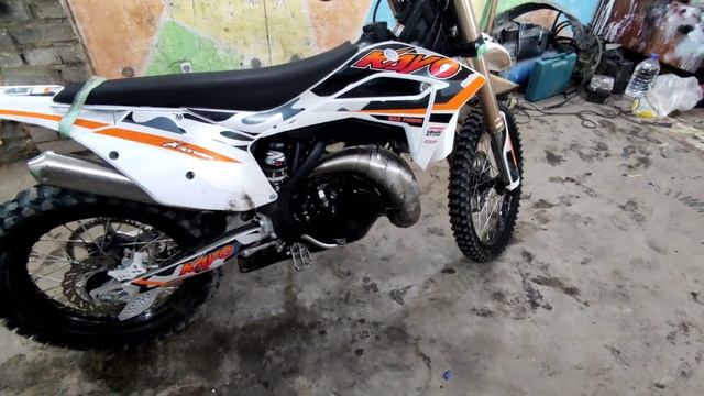 Kayo kt250 2T, тюнинг сцепления Lanza DT230, gr7, gr8 2T смотреть онлайн