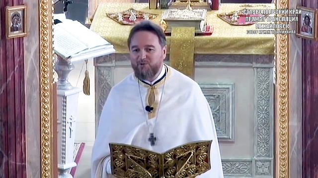 прот. Игорь Подоситников:“Богатство и нищета - дары Божии”. Проповедь в Михайловском соборе 8.11.20 смотреть онлайн