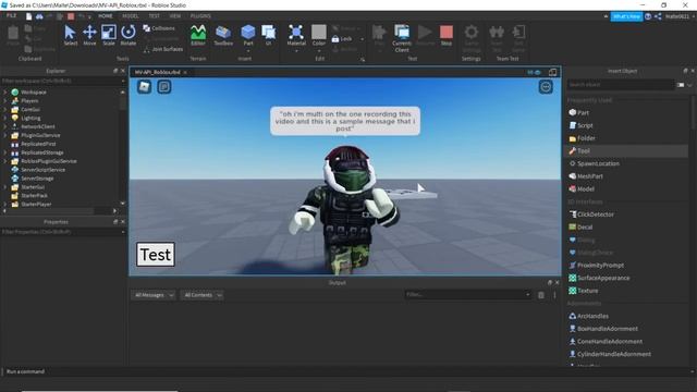 MV-API Roblox #1 смотреть онлайн