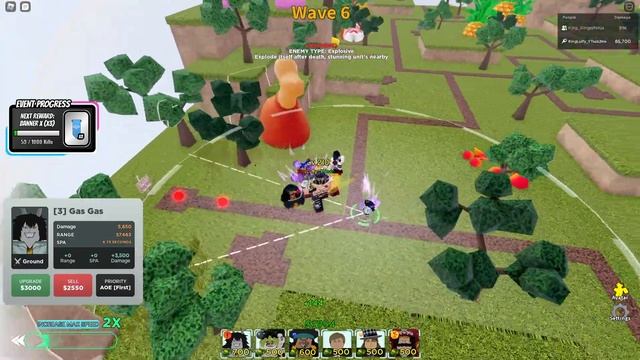 ✨NEW EVENT REWARD 5 STAR CAESAR CLOWN (GAS GAS) FULL SHOWCASE ALL STAR TOWER DEFENSE ROBLOX смотреть онлайн