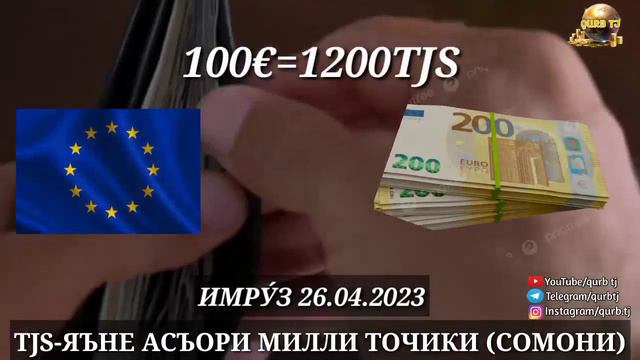 Курс Валюты Сегодня Курс Баланд шуд? #курсвалютнасегодня|EXCHANGE RATE Tajikistan April 26 2023 смотреть онлайн