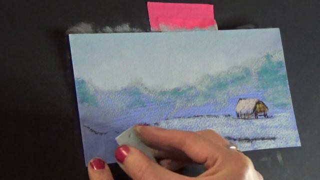 L'Art du Pastel by ST : Peindre la neige au pastel sec #tutopastel #pasteltuto смотреть онлайн