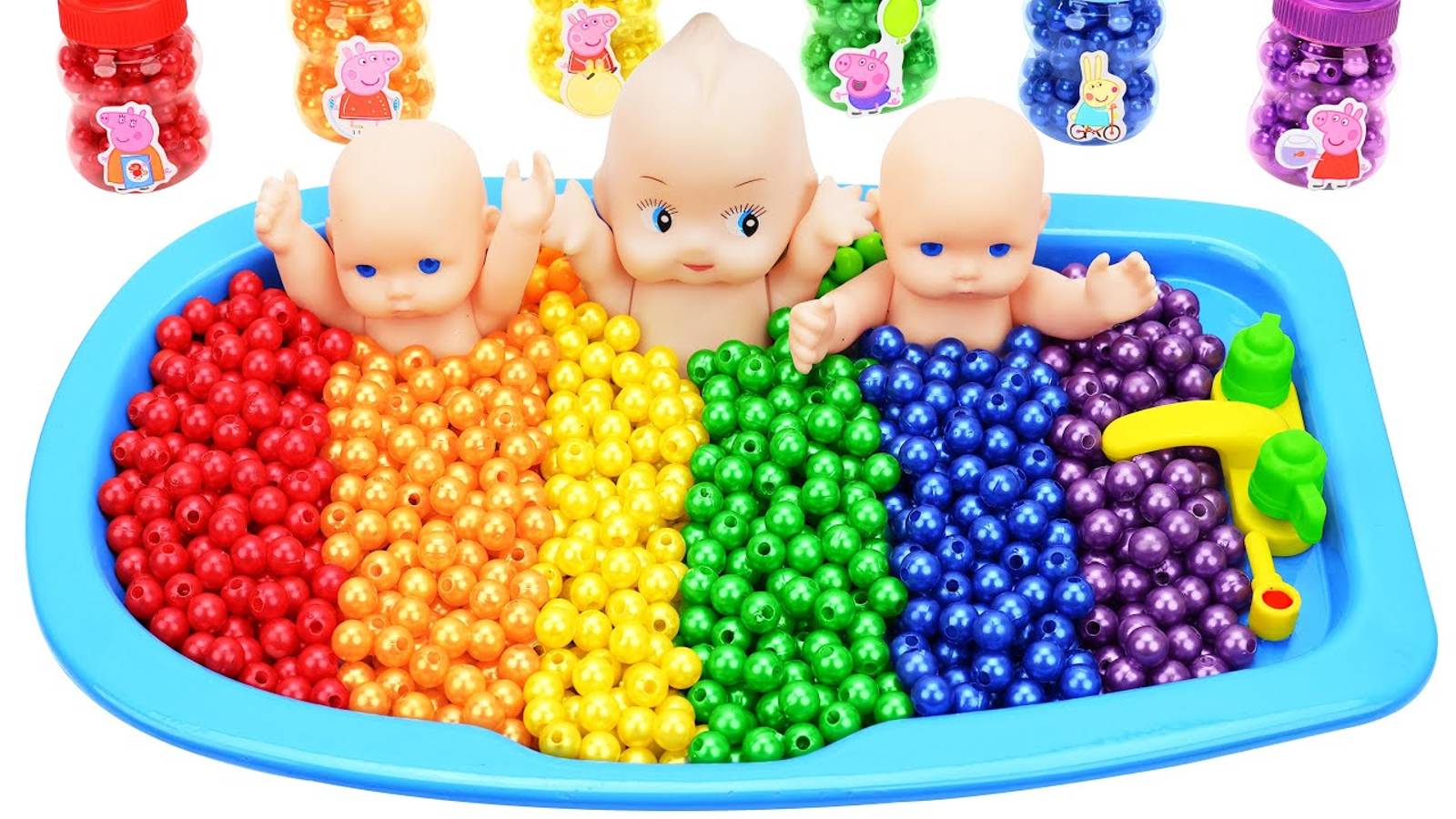 Для самых маленьких зрителей первые мультики. Пупсы. Бусинки. Волшебство смотреть онлайн