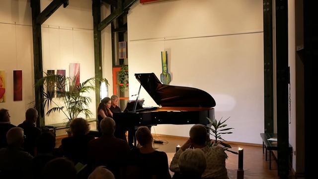 Tchaikovsky .Ballet " sleeping Beaty " for piano 4 hands Anastasia Sobyanina-Iwan Urvalov. смотреть онлайн
