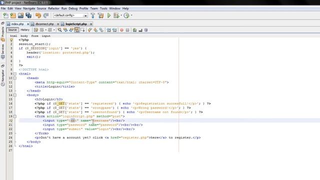 PHP Tutorials: Simple Register and Login system 4: Writing the login script смотреть онлайн