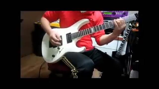 Vinnie Moore - Beyond the Door(Cover), Cort+Rocktron смотреть онлайн