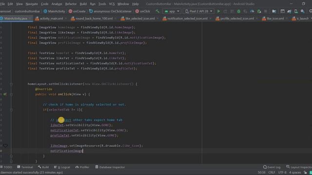 How to create Material Custom Bottom Bar with Fragments and Animation | Android Studio Tutorial смотреть онлайн