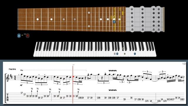 KILLER Mixolydian arpeggios and bends from 'Vinman's brew' (w/ TABS) смотреть онлайн