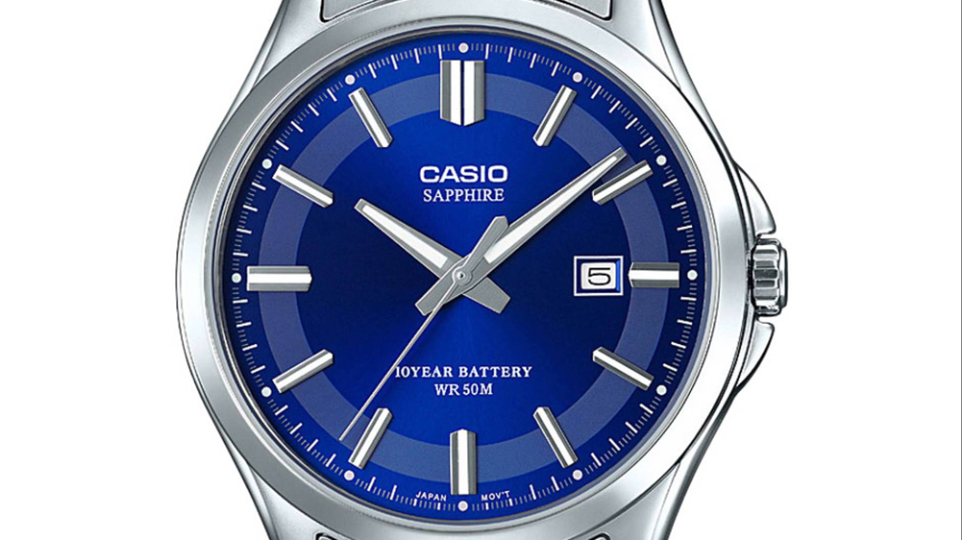 Наручные мужские часы Casio MTS-100D-2AVDF смотреть онлайн