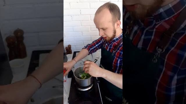 Крем-суп из брокколи. смотреть онлайн