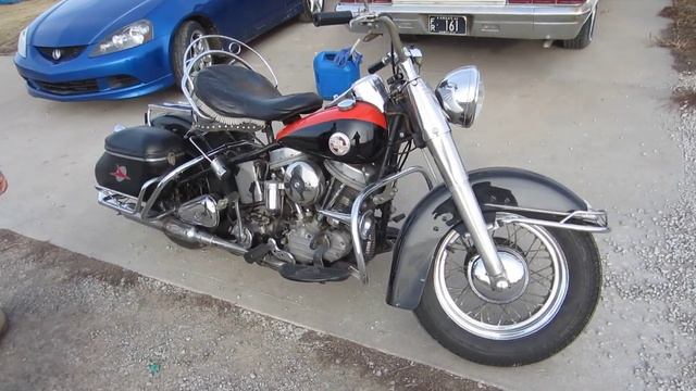Original Unrestored 1957 Harley Davidson HYDRA-GLIDE pt.1 смотреть онлайн