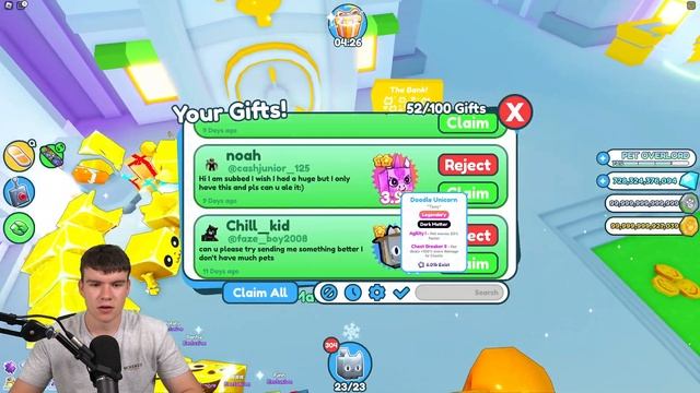 *NEW* ALL WORKING HUGE HAPPY ROCK UPDATE CODES FOR PET SIMULATOR X! ROBLOX PET SIMULATOR X CODES смотреть онлайн