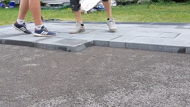 Патио для беседки - интерлок смотреть онлайн