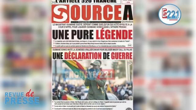 Revue de presse Jeudi 25 mai 2023 смотреть онлайн