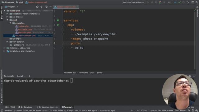PHP8 com Docker em segundos смотреть онлайн