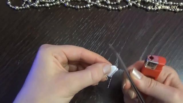 Ангел из лент/Christmas Kanzashi Angel Tutorial/DIY Satin Ribbon Angel/Anjo da fita/Ola ameS DIY смотреть онлайн