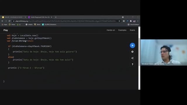 Kotlin no Playground смотреть онлайн