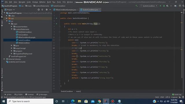Curiosity To Execute Java Conditions in IntellijIDEA IDE смотреть онлайн