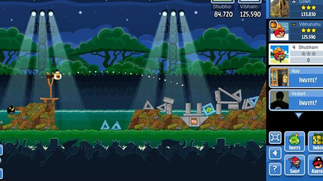 Angry Birds Friends Tournament Week 37 Level 1 High Score 122k (Facebook) смотреть онлайн