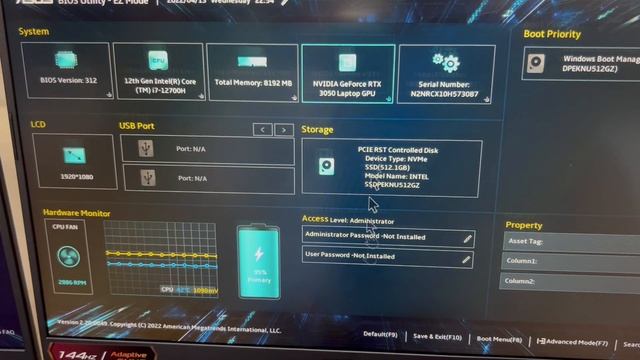 Asus TUF Gaming A17 FA707RC-HX130W Ryzen 7 6800H | Laptop Asus Tuf Gaming F15 FX507ZC-HN124W